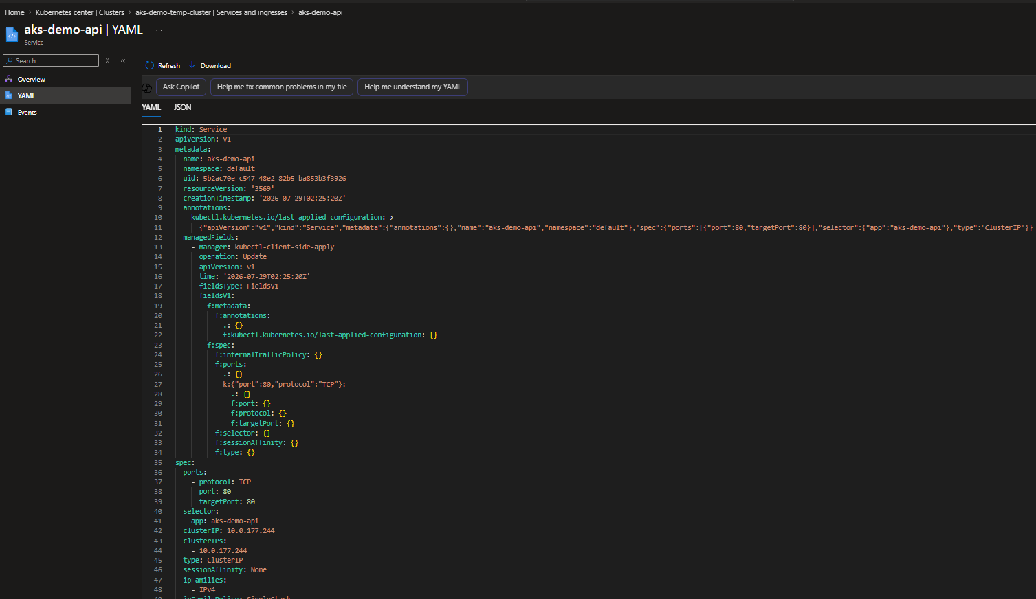 Deployment and Service Overview